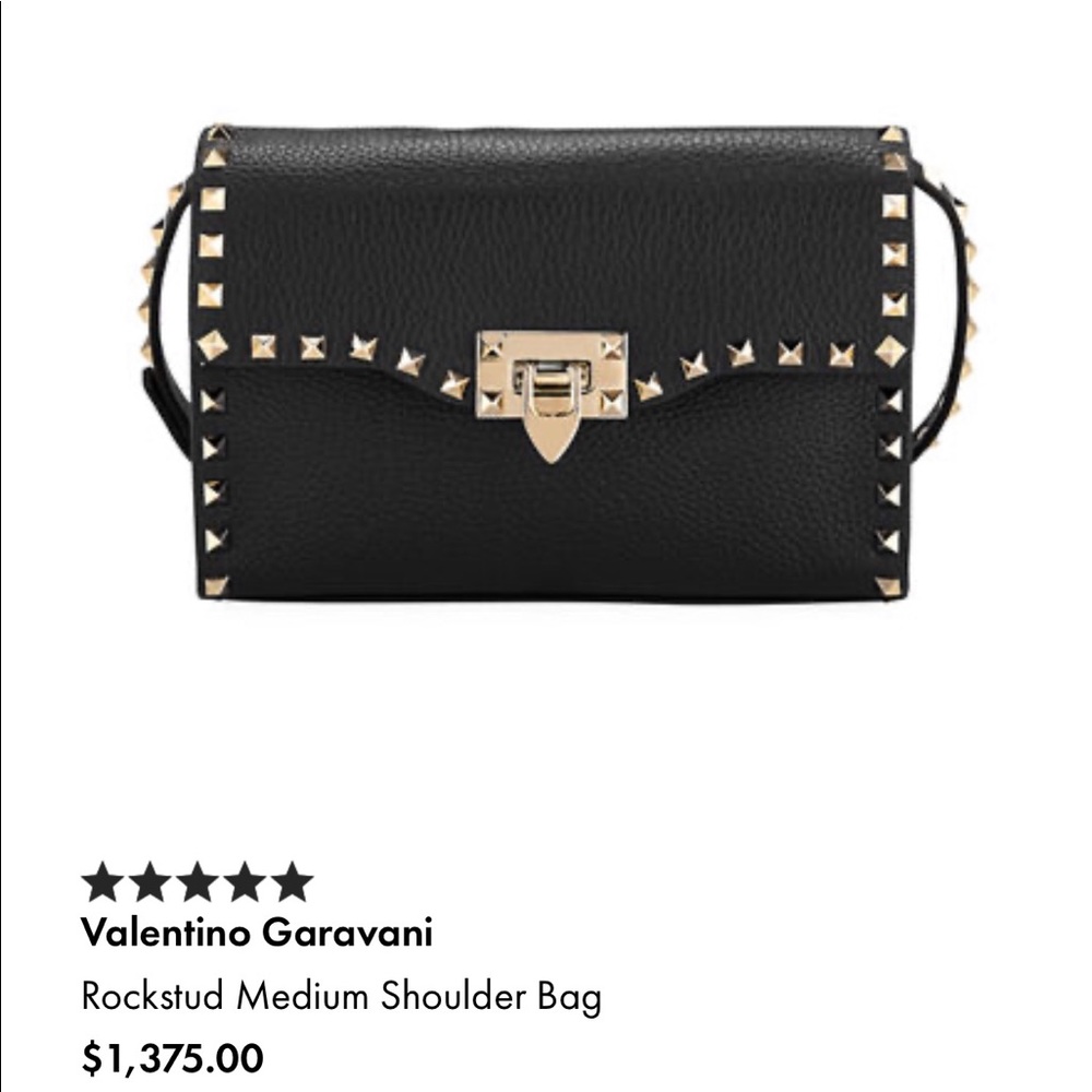 Valentino Garavani- Rockstud Medium Shoulder Bag